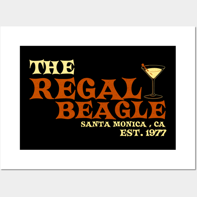 The Regal Beagle santa monica Wall Art by thestaroflove